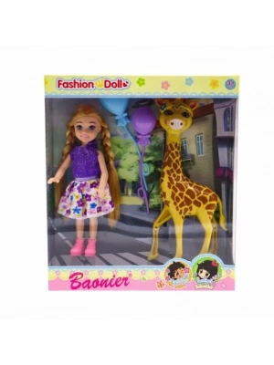 ÇOK SATAN Baonier Zürafalı Mini Kız Bebek