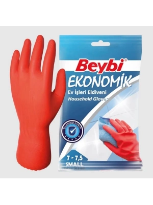 ® Beybi Ekonomik Lastik Eldiven No: 7 - 7,5