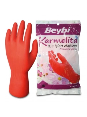 ® Beybi Karmelita Bulaşık Eldiveni No:7,5