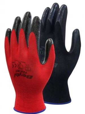 ® Beybi TEK-NİT No:10 Siyah Nitril Eldiven