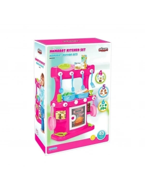 ® 03 335 Hamarat Ayaklı Mutfak Seti Pembe - Oyuncak