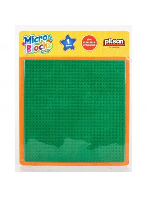 ® 03 627  Micro Blok Oyun Tablası Yeşil