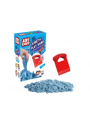 ® 03686  Aksesuarlı Mavi Kinetik Oyun Kumu 500 gr