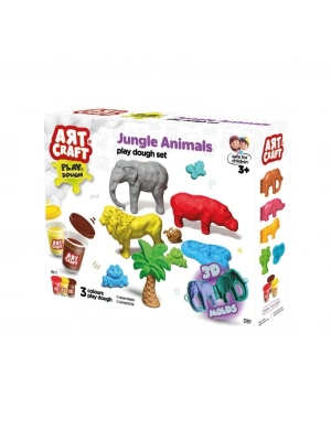 ® 03997 Art Craft Orman Hayvanları Hamur Set 168 Gr -Fentoys