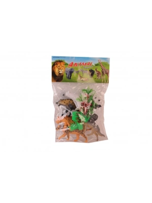 ® 050-A27 PVC DE VAHŞİ HAYVANLAR SETİ 72