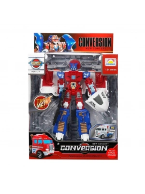 ® 1:24 Sesli ve Işıklı Dönüşebilen Robot 22 cm