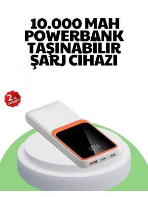 ® 10000 mAh Hızlı Şarj Destekli Powerbank – Hafif, Kompakt ve Güvenli