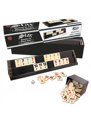 ® 1010679 Star Siyah İnci Okey Takımı