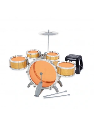 1080080 Eccho, Davul Set - Jazz Drum / 5 adet Davul, Zil ve Tabure / +3 yaş