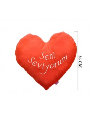 ® 1153K Kalp Yastık 36x36 cm