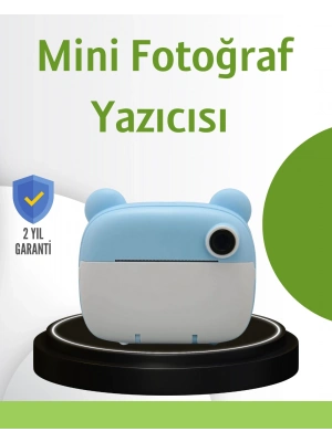 ® 12 Özel Efektli ve Self-Timer Fonksiyonlu Baskı Kamera