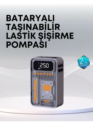 ® 150 PSI Kablosuz Dijital Ekranlı Taşınabilir Araç Lastik Pompası
