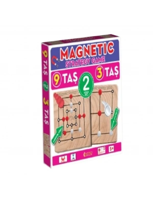 ® 1531549 Manyetik Strateji Oyunları 9 Taş+3 Taş
