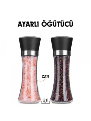 2 Li Baharat Tuz Öğütücü Set Dees Dickerhoof Design 718753