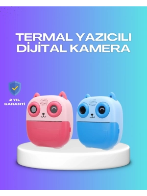 ® 2.4 İnç Ekranlı Çocuk Fotoğraf Makinesi 6X Zoom Özellikli