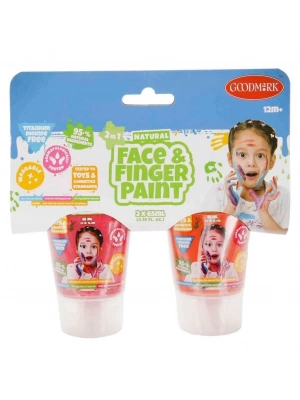 ® 2in1 Doğal Yüz ve Parmak Boyası 2’li
