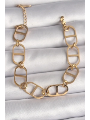 ® 316L Çelik Gold Renk Kadın Bileklik