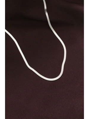 ® 316L Çelik Gümüş Renk 60 cm İtalyan Zincir Kolye