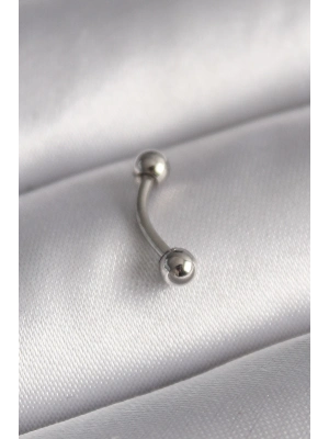 ® 316L Çelik Gümüş Renk Topçuk Model Piercing