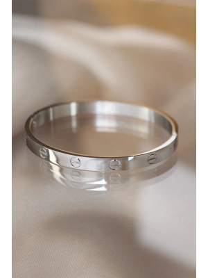 ® 316L Çelik Silver Renk Bilezik