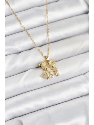 ® 316L Çelik Zincir Gold Renk Erkek Kız Model Kadın Kolye