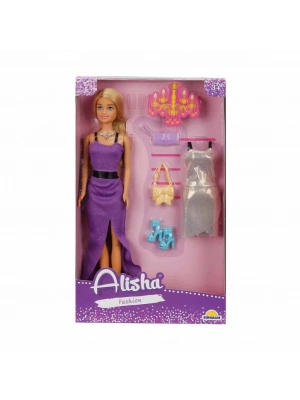 ® 3393 -RST-SIS Yedek Kıyafetli Bebek Set 29 cm