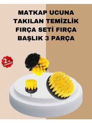 ® 3’lü Matkap Ucu Fırça Takımı Zorlu Kirler İçin