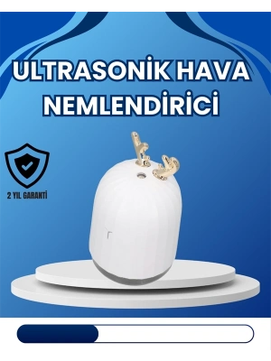 ® 4–8 Saat Çalışma Süreli USB Portatif Masa Nemlendirici