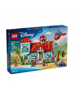 ® 43268  Lilo ve Stiç Plaj Evi 834 parça +9 yaş