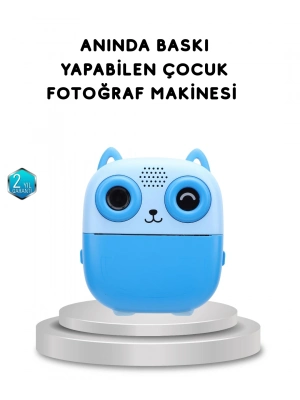 ® 48MP Termal Baskılı Çocuk Dijital Kamera 1080P Video 2.4 Ekran 6X Zoom