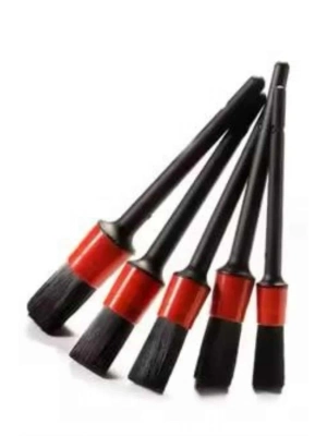 ® 5 Adet Oto Detaylı Temizleyici Araç İçi Temizlik Fırça Seti Koltuk Döşeme Kapı Toz Alma Fırçası