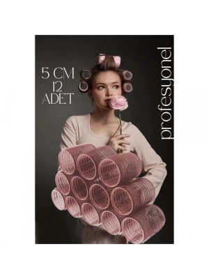 ® 5 Cm Bigudi Saç Bigudisi Profesyonel 12 ADET