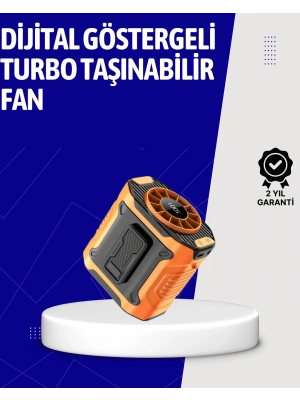 ® 5000mAh Şarjlı Soğutma Fanı Taşınabilir