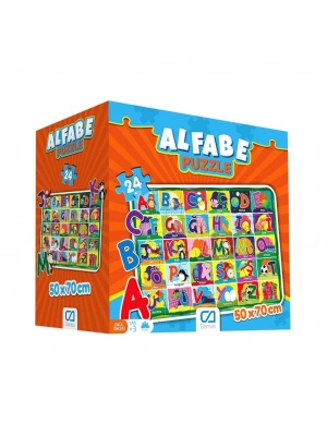 ® Alfabe 24 Parça Yer Puzzle