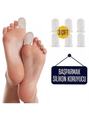 ® 6 ADET Baş Parmak İçin Silikon Koruyucu