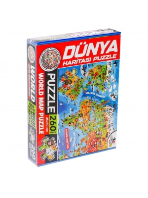 ® 7375 Dünya Kültür Haritası Puzzle -Totteriq