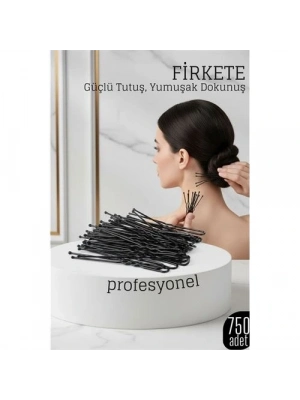 ® 750’li Siyah Saç Firketesi Profesyonel Saç Şekillendirme İçin