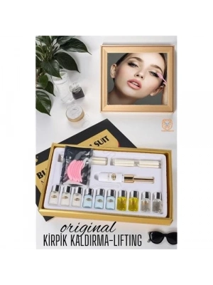 90 Kullanım Kirpik Perma Lifting Kaldırma Seti 720364