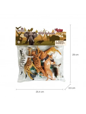 ® 9115,9116,9117 Poşette 9 parça Hayvan Seti