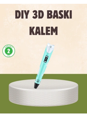 ® ABS ve PLA Filament Destekli 3D Yazıcı Kalem