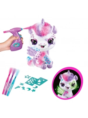 ® Airbrush Peluş Karanlıkta Parlayan Sihirli Unicorn