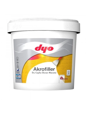 ®  Akrofiller Dış Cephe Macunu 4,5 Kg Beyaz