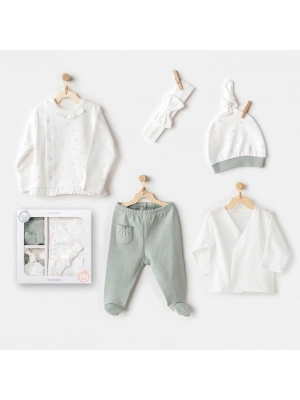 ®   AC25130 Cute Bear Friends 5Li Hastane Çıkışı Green