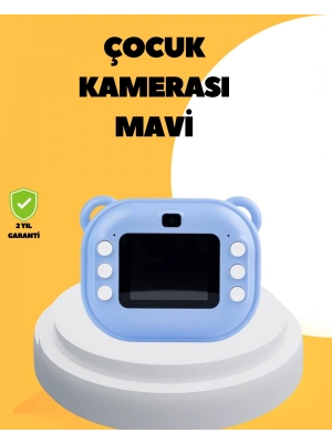 ® Anında Baskı Özellikli Şipşak Kamera – 24MP HD Çift Lensli, 32GB Hafızalı