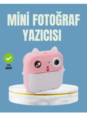® Anında Baskı ve Yüksek Çözünürlüklü Çift Lensli Fotoğraf Makinesi