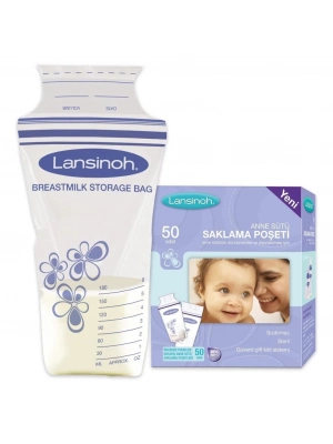 ®   Anne Sütü Saklama Poşeti 50 Adet