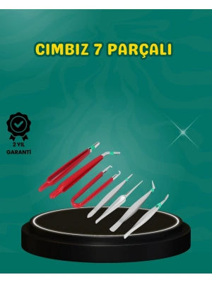 ® Antistatik 7’li Hassas Cımbız Takımı Manyetik Olmayan Uçlu