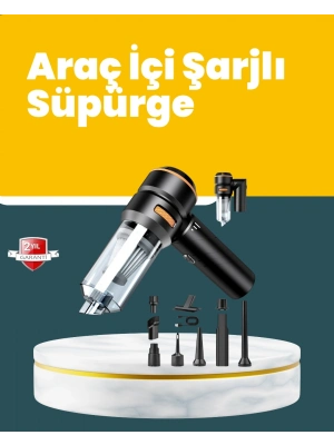 ® Araç İçi Derinlemesine Temizlik İçin Kompakt ve Ergonomik El Süpürgesi
