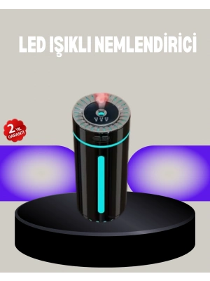 ® Aromaterapi Özellikli Ultrasonik Hava Nemlendirici LED Atmosfer Işığı