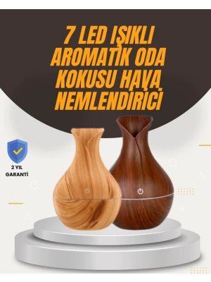® Aromaterapi Özellikli Ultrasonik Taşınabilir Oda ve Ofis Nemlendirici